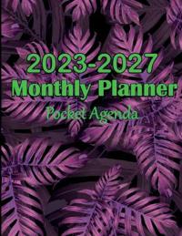 2023-2027 Monthly Planner Pocket Agenda