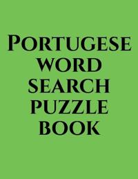 Portugese word search puzzle book