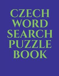 Czech Word Search Puzzle Book