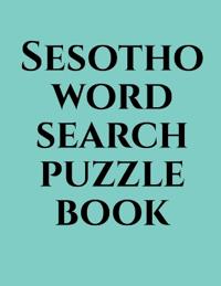 Sesotho word search puzzle book
