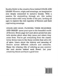 COLOR AND LEARN; Flowers, their meanings and origin