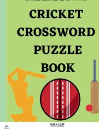Marathi Cricket Crossword Puzzle Book