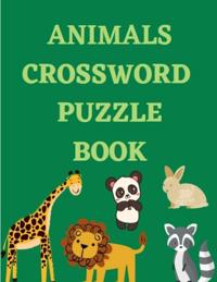 Animals Crossword Puzzle Book