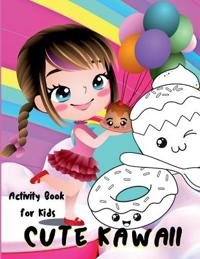 Cute Kawaii Activity Book for Kids
