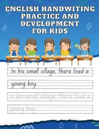 English Handwiting Practice and Development Book for Kids