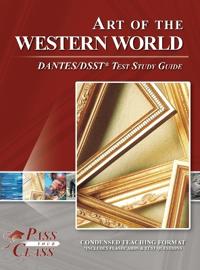 Bokomslag för "Art of the Western World DANTES / DSST Test Study Guide"