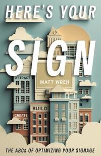 Kirjan kansi "Here's Your Sign"