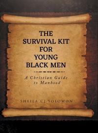 Kirjan kansi "The Survival Kit For Young Black Men"