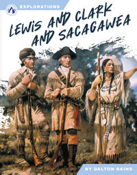 Bokomslag för "Lewis and Clark and Sacagawea"