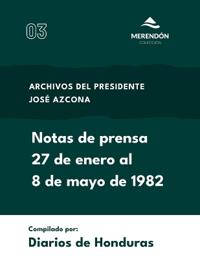 Notas de prensa 27 de enero al 8 de mayo de 1982