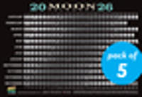2026 Moon Calendar Card (5 pack)