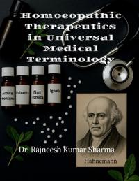 Homoeopathic Therapeutics in Universal Medical Terminology