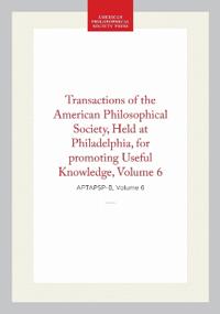 Transactions of the American Philosophical Society, Vol 6, 1839