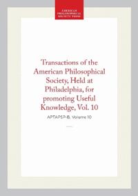 Transactions of the American Philosophical Society, Vol 10, 1853