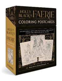 Holly Black's Faerie Coloring Postcards