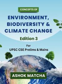 Bokomslag for "Concepts of Environment, Biodiversity & Climate Change"