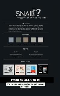 Snail Creative Guides.