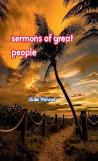Bokomslag för "Sermons of Great people"