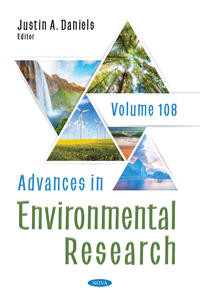 Advances in Environmental Research. Volume 108