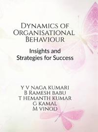 Kirjan kansi "Dynamics of Organizational Behavior"