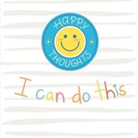 Bokomslag for "I Can Do This - Happy Thoughts"