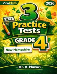 3 New Hampshire NH SAS Grade 4 Math Practice Tests