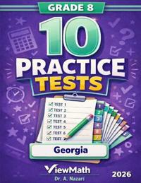 10 Gerogia Milestones Grade 8 Math Practice Tests