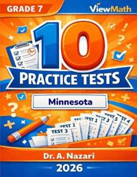 10 Minnesota MCA Grade 7 Math Practice Tests