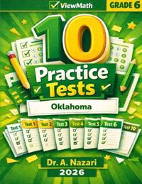 10 Oklahoma OSTP Grade 6 Math Practice Tests