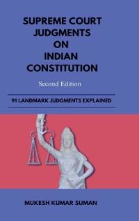 Bokomslag for "Supreme Court Judgments on Indian Constitution"