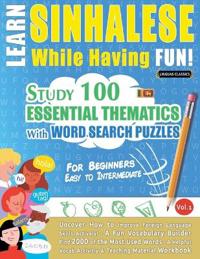Learn Sinhalese While Having Fun! - For Beginners