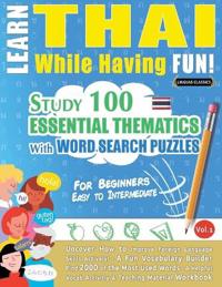 Learn Thai While Having Fun! - For Beginners