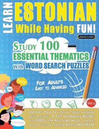 Learn Estonian While Having Fun! - For Adults