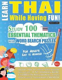 Learn Thai While Having Fun! - For Adults
