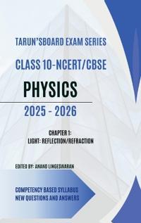 Bokomslag för "Tarun's Board Exam Series Class 10 Ncert Cbse Physics 2025-2026"