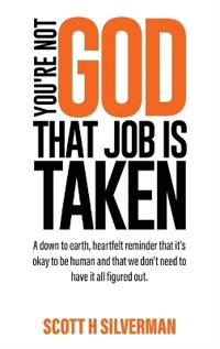 Kirjan kansi "You're Not God"