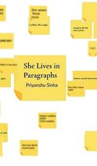 Bokomslag for "She lives in Paragraphs"