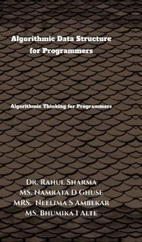 Bokomslag for "Algorithmic Data Structure for Programmers"