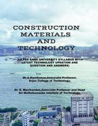 Construction Materials and Technology