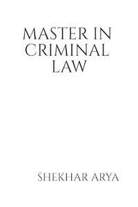 Master in Criminal Law