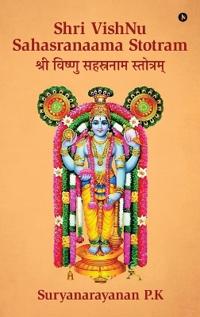 Kirjan kansi "Shri VishNu Sahasranaama Stotram"