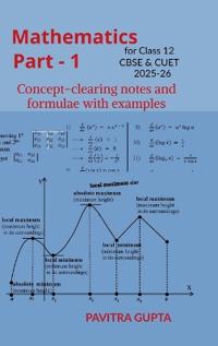 Mathematics for class 12 (CBSE & CUET) Part-1