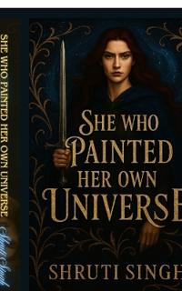 Bokomslag för "She who painted her own Universe"