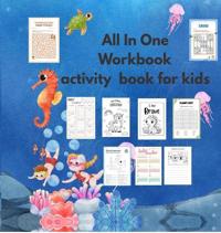 Bokomslag for "All In One Workbook activity book for kids"