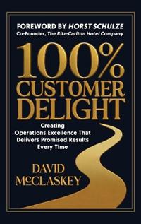Bokomslag for "100% Customer Delight"
