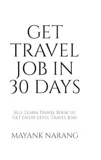 Get Travel Job in 30 Days