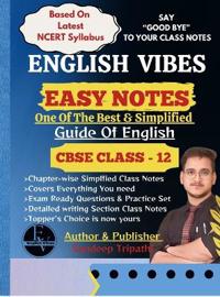 Bokomslag for "English Vibes Easy Notes CBSE XII"