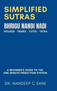 Kirjan kansi "Simplified Sutras - Bhrigu Nandi Nadi"