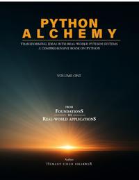 Bokomslag for "Python Alchemy - Volume One"