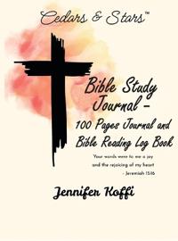 Bokomslag för "Bible Study Journal - 100 Pages Journal and Bible Reading Log Book"